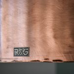 Ruig & Geroest Koperen hanglamp industrieel Flens XL